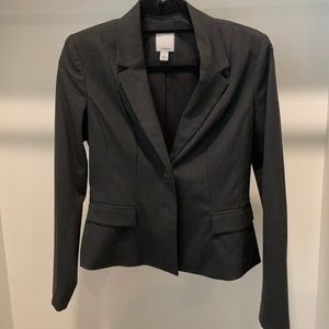 Halogen Black Blazer with light Stripe